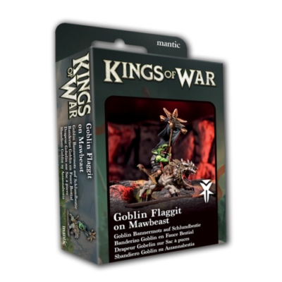 Kings of War: Flaggit on Mawbeast