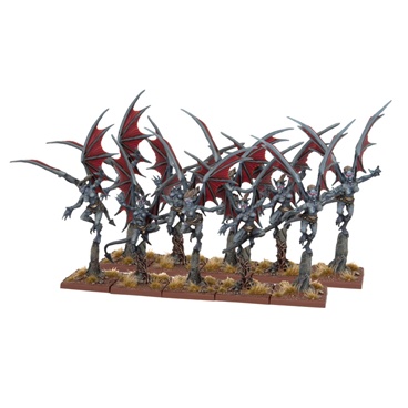 Kings of War: Abyssal Dwarf Gargoyles (10)