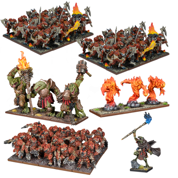 Forces of Nature: Salamander Mega Army