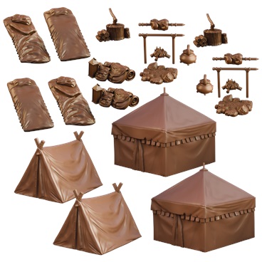 Terrain Crate - Campsite