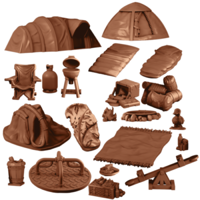 Terrain Crate - Crystal Peaks Camp