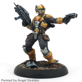 Mercs Mini: Yellow Jacket - Assault Leader