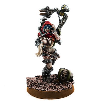 WE: Mechanic Adept Demale Tech Priest with Servo Arm MKV