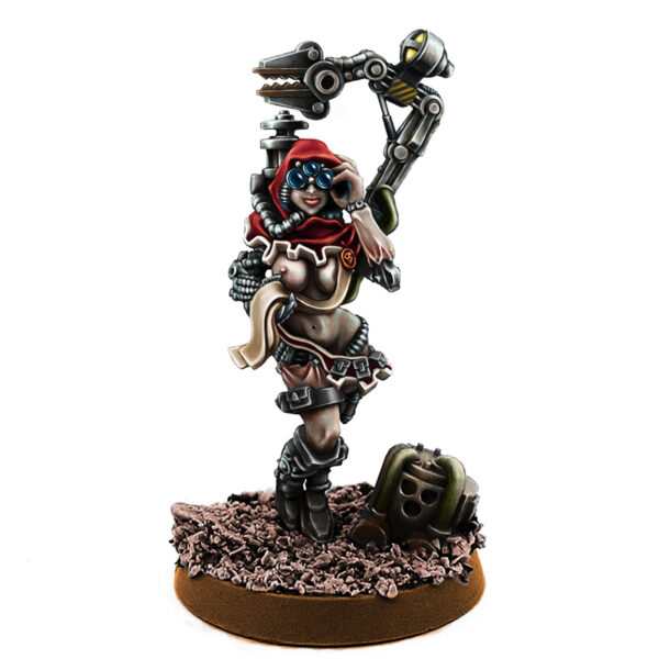 WE: Mechanic Adept Demale Tech Priest with Servo Arm MKV
