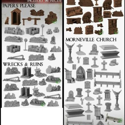 Terrain Crate - Mornevelle Ruins Kickstarter Crate