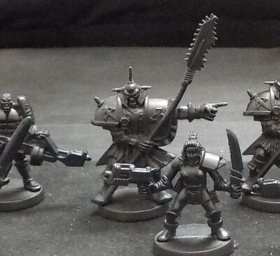 Mutant Chronicals: Character Models x6 (Loose)
