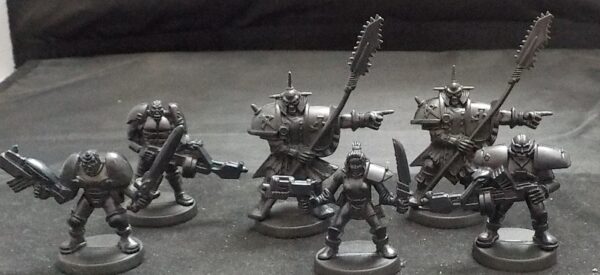 Mutant Chronicals: Character Models x6 (Loose)
