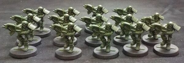 Mutant Chronicals: Green Gunners x14 (Loose)