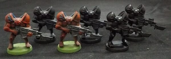 Mutant Chronicals: Mutants with Guns x6 (Loose)