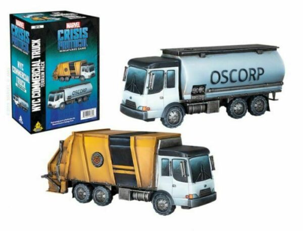 Marvel: Crisis Protocol NYC Commercial Truck Terrain Pack