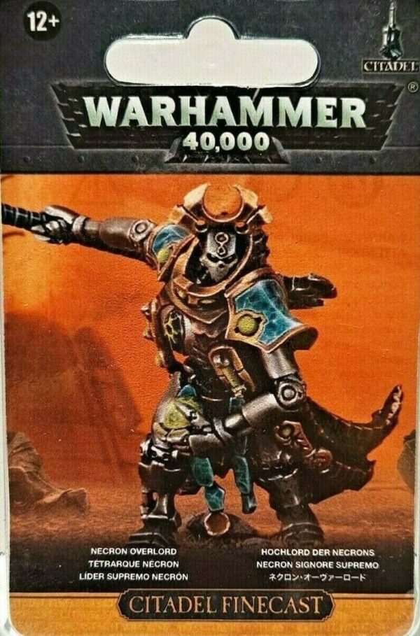 Necrons: Necron Overlord with Warscythe
