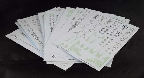 Necrons: Necron Transfer Sheets x10
