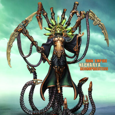 Raging Heroes: Nepharya, Necro Priestess (IE)