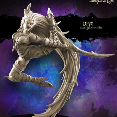 Raging Heroes: Onyx, Master Assassin (F-SF)