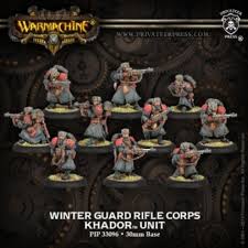 Khador: Winter Guard Rifle Corps