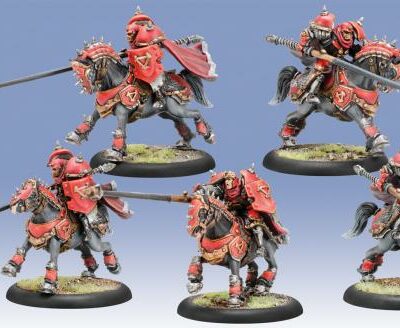 Khador: Iron Fang Uhlans - Khador Cavalry Unit (5)