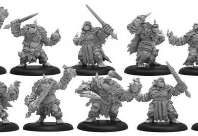 Trollbloods: Northkin Raiders - Trollblood Unit (resin/metal)