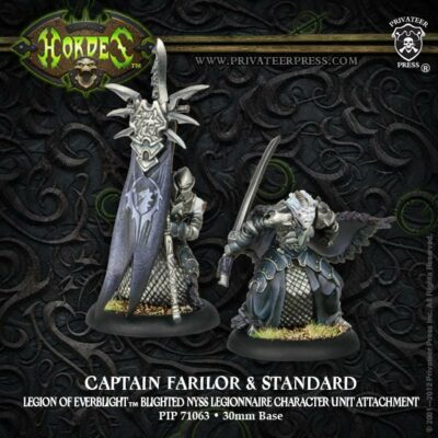 Legion of Everblight: Captain Farilor & Standard Blighted