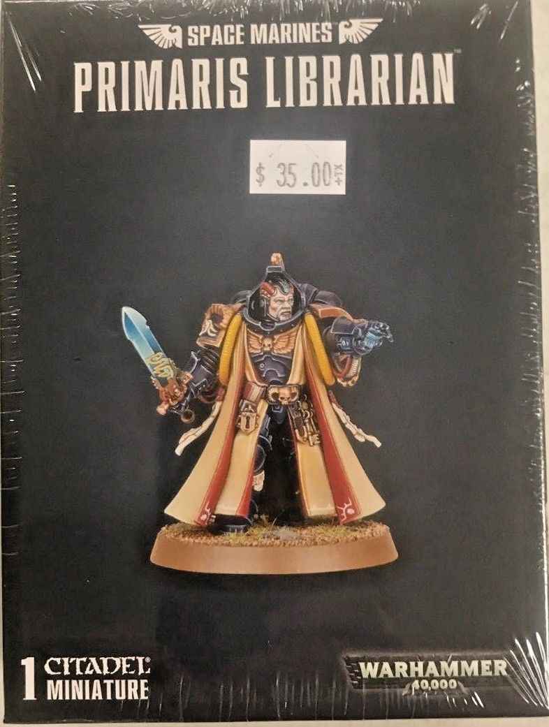 Space Marines: Primaris Librarian Boxed Set • games, miniatures, and ...