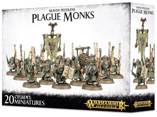 Skaven: Pestilens Plague Monks Boxed Set