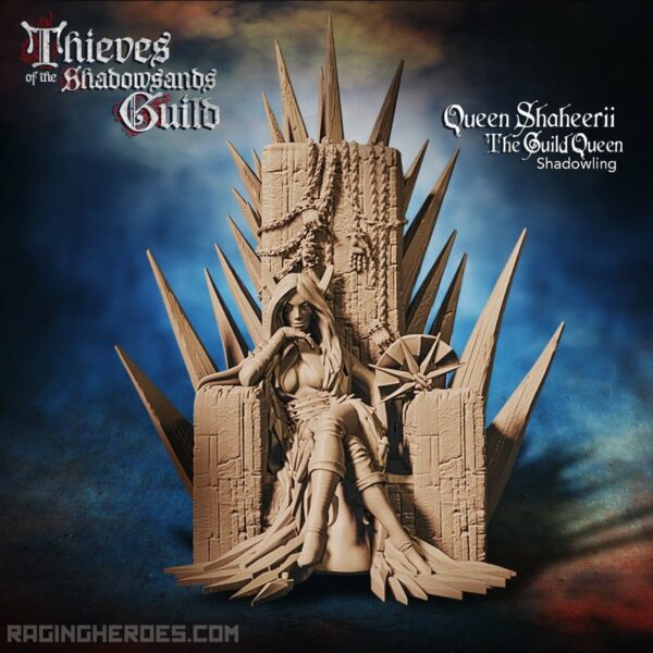 Raging Heroes: Queen Shaheerii, the Guild Queen