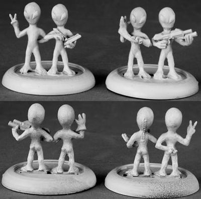 Chrono: Gray Aliens Blister Packet