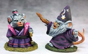 DHL: Mousling Sorcerer & Samurai Blister Packet