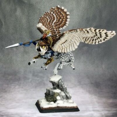 Warlords: Hrolfgad Loftsaddle, Dwarf Griffon Rider Blister Packe