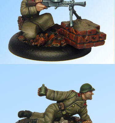 AE-WWII: Soviet Guard DP-28 LMG Team