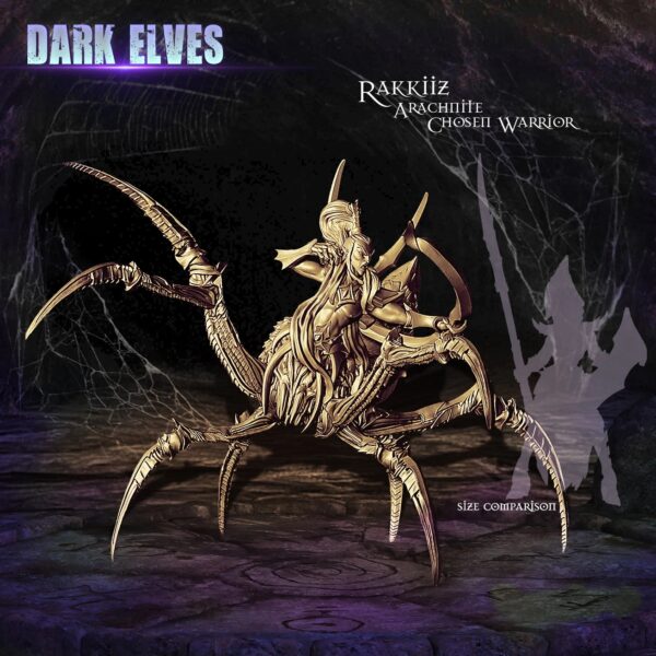 Raging Heroes: Rakkiiz, Arachnite Chosen Warrior