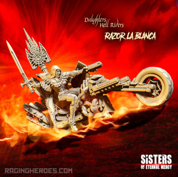 Raging Heroes: Razor La Blanca Hell Rider