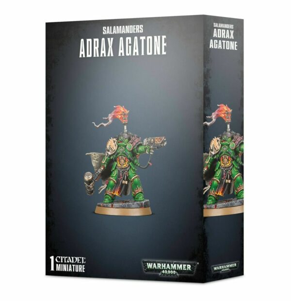 Space Marines: Salamanders Adrax Agatone Boxed Set