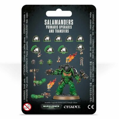 Space Marines: Salamanders Primaris Upgrades and Transfers Sh