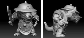 Super Dungeon Explore: Kobold Knuckleheads (3) Blister Pac