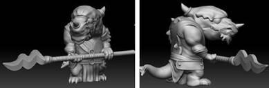 Super Dungeon Explore: Kobold Gougers (3) Blister Packet