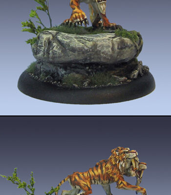 Arcanist: Sabertooth Cerberus - Battle Beast