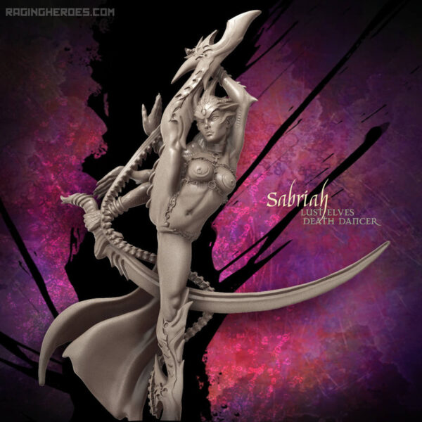 Raging Heroes: Death Dancers Sabriah (F-SF)