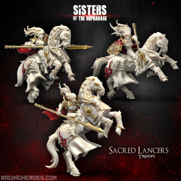 Raging Heroes: Sacred Lancers - Troop