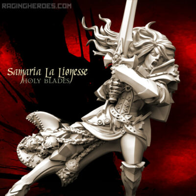 Raging Heroes: Holy Blades Samaria La Lionesse
