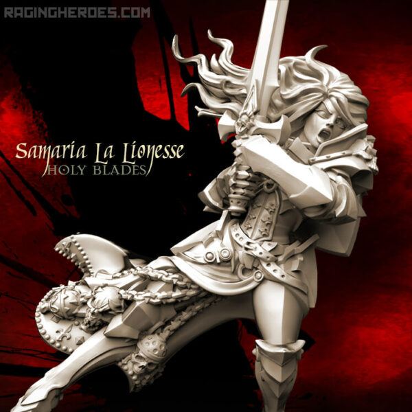 Raging Heroes: Holy Blades Samaria La Lionesse