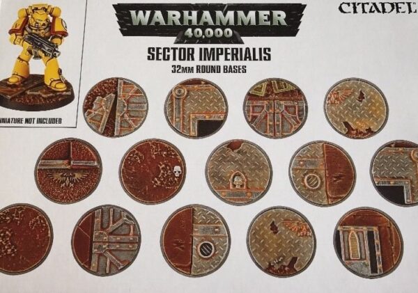 Bases: Sector Imperialis 32MM Round Bases