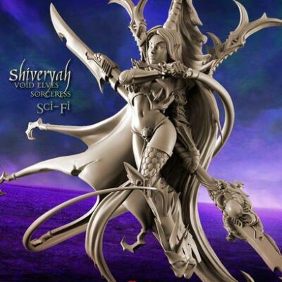 Raging Heroes: Shiveryah, Sorceress (SF)