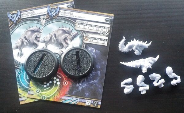 Legion of Everblight: Shredder Lesser Warbeast x2