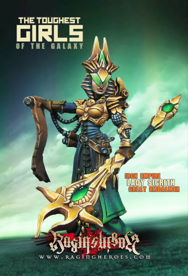 Raging Heroes: Lady Sigrith, Great Embalmer (IE)