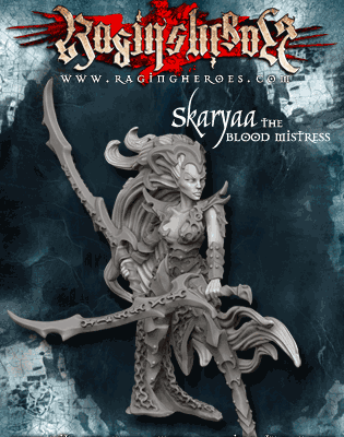 Raging Heroes: Skaryaa, the Blood Mistress (FANTASY)