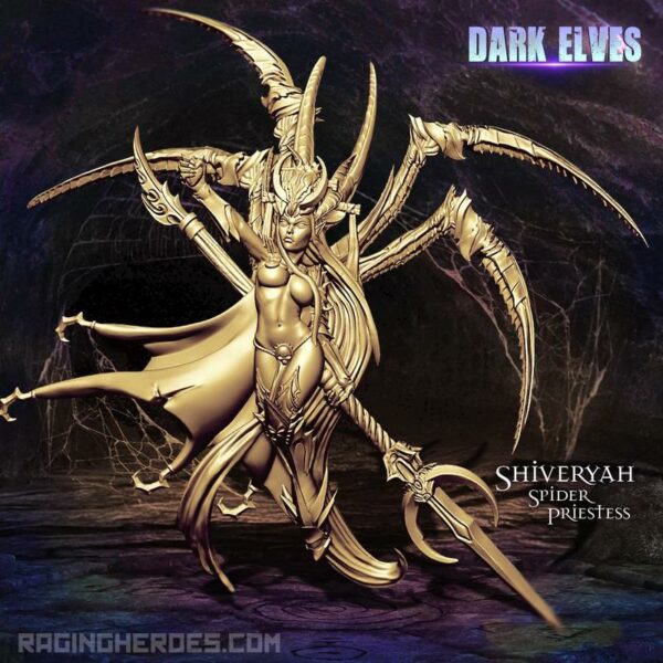 Raging Heroes: Spider Priestess Shiveryah