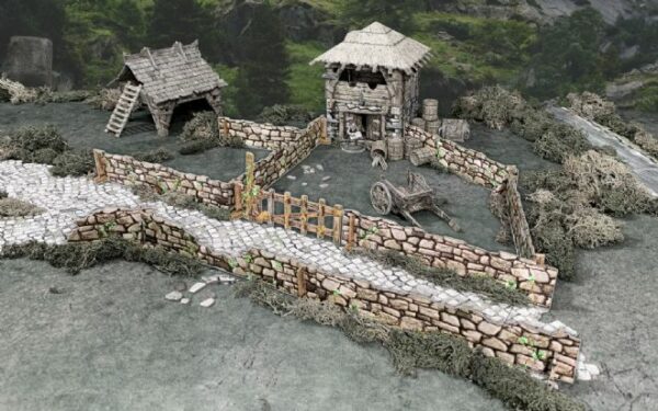 Battlesystems Fantasy Stone Walls
