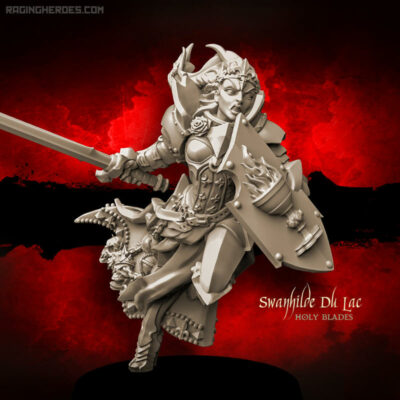 Raging Heroes: Holy Blades Swanhilde Du Lac