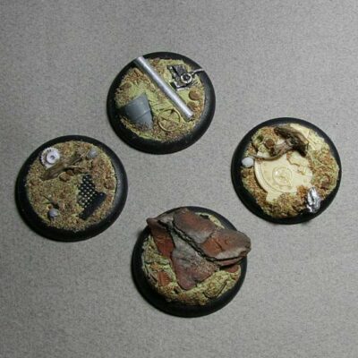 Eden 32mm - Resin Bases: Bamakas/Wasteland, Round 40mm
