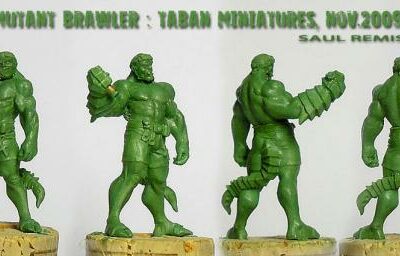 Post-Apocalypse 32mm: Mutant Brawler